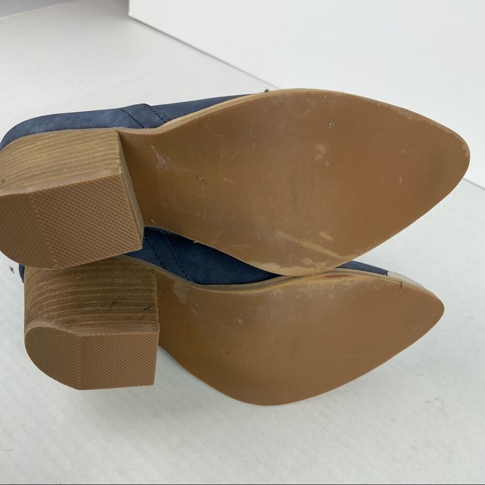 A Rider Girl Blue Ankle Boots Size 7 NWOT - Picture 7 of 7